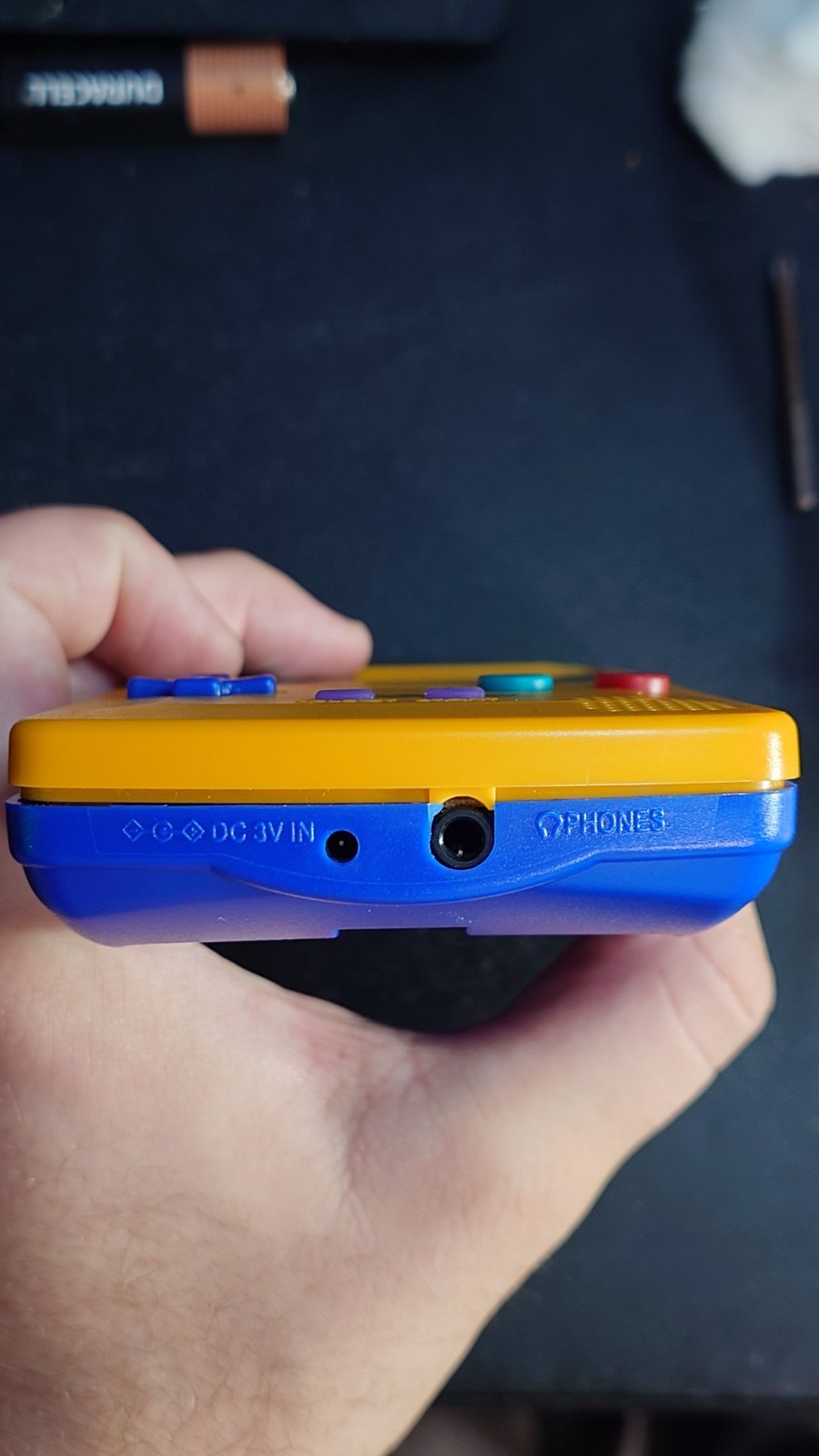Backlit Gameboy Color Pokemon Shell, New Speaker, Aftermarket Shell