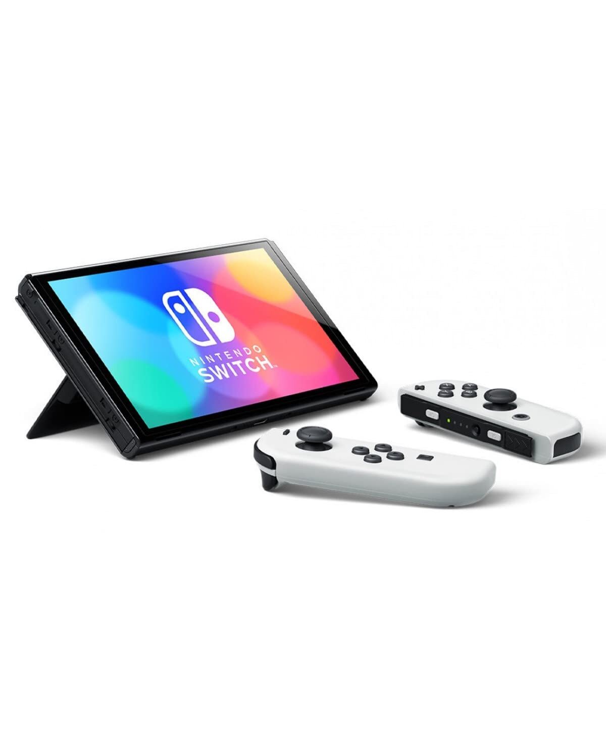 Nintendo Switch 7″ OLED Screen Model 64GB with White Joy-Con Video Game Console