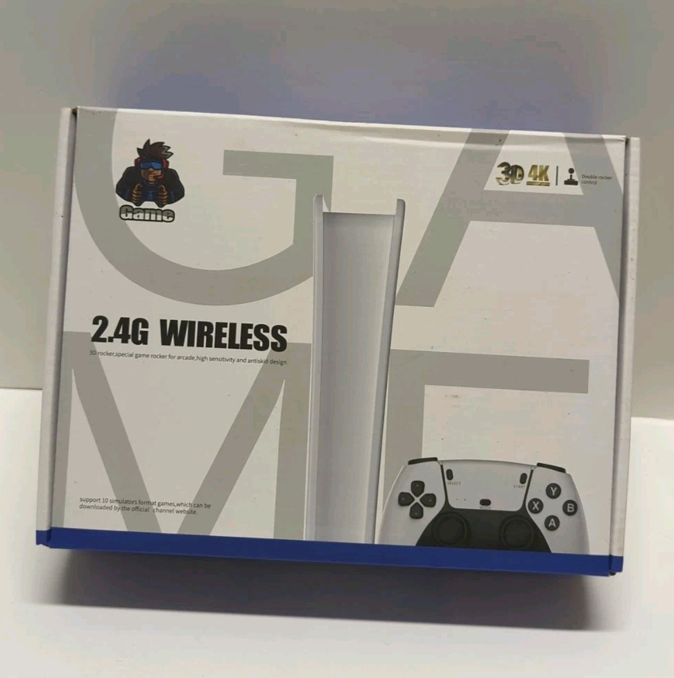 GameStick 2.4G Wireless Home Console White 3D Rocker High Sensitivity Antiskid