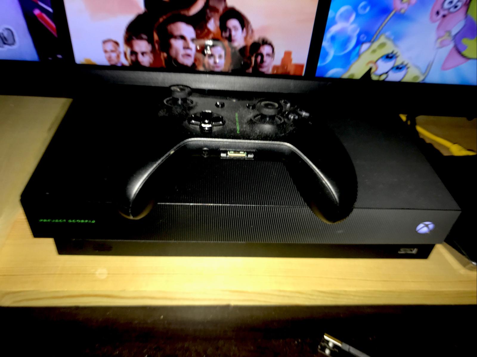🔥 XBox 1 Project Scorpio 1TB Console Bundle W Games Power A Controller, Set🔥