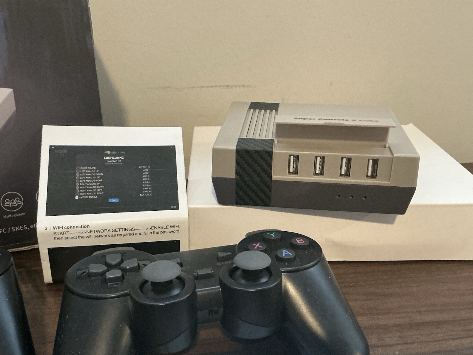 KinHank Super Console X Cube Retro Console 256GB 720p HDMI Wi-Fi NTSC-U/C