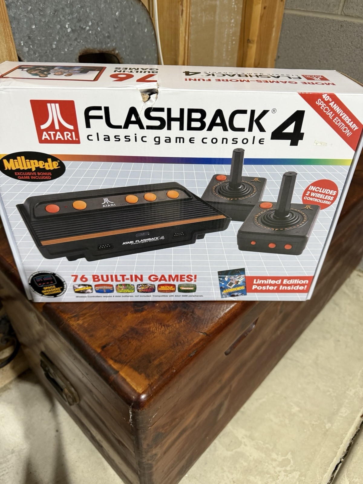 Atari Flashback 4 Launch Edition Black Console