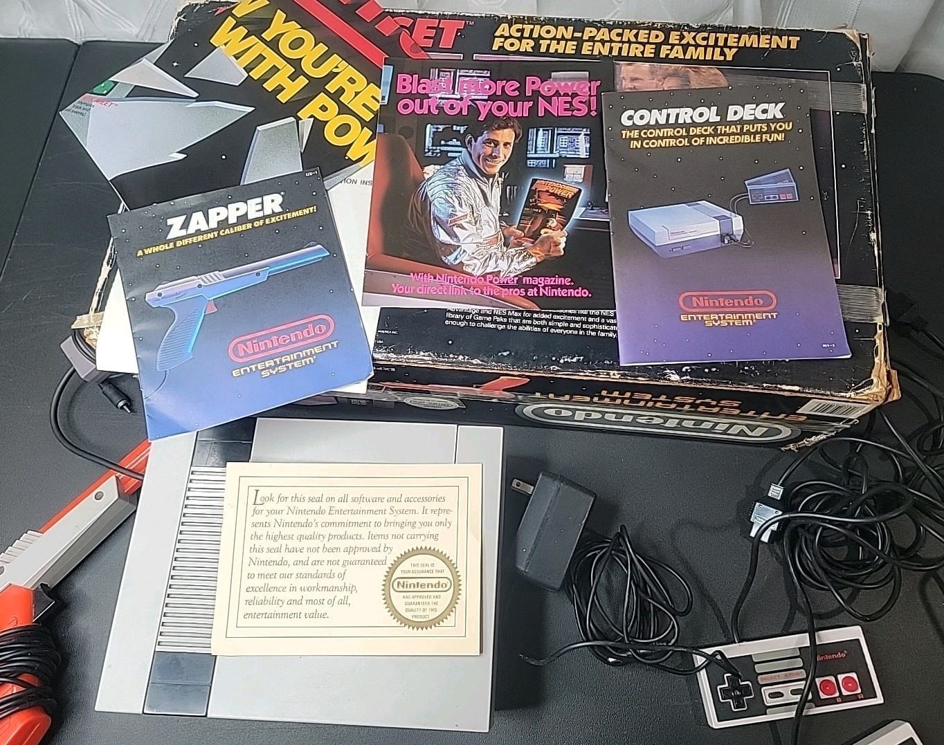 Nintendo NES Action Set Home Console – SEE PHOTOS