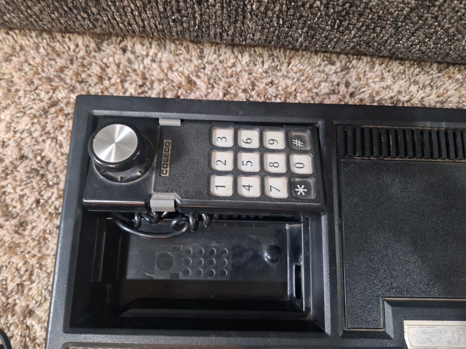 Colecovision Console Bundle Controllers Power Supply As-Is