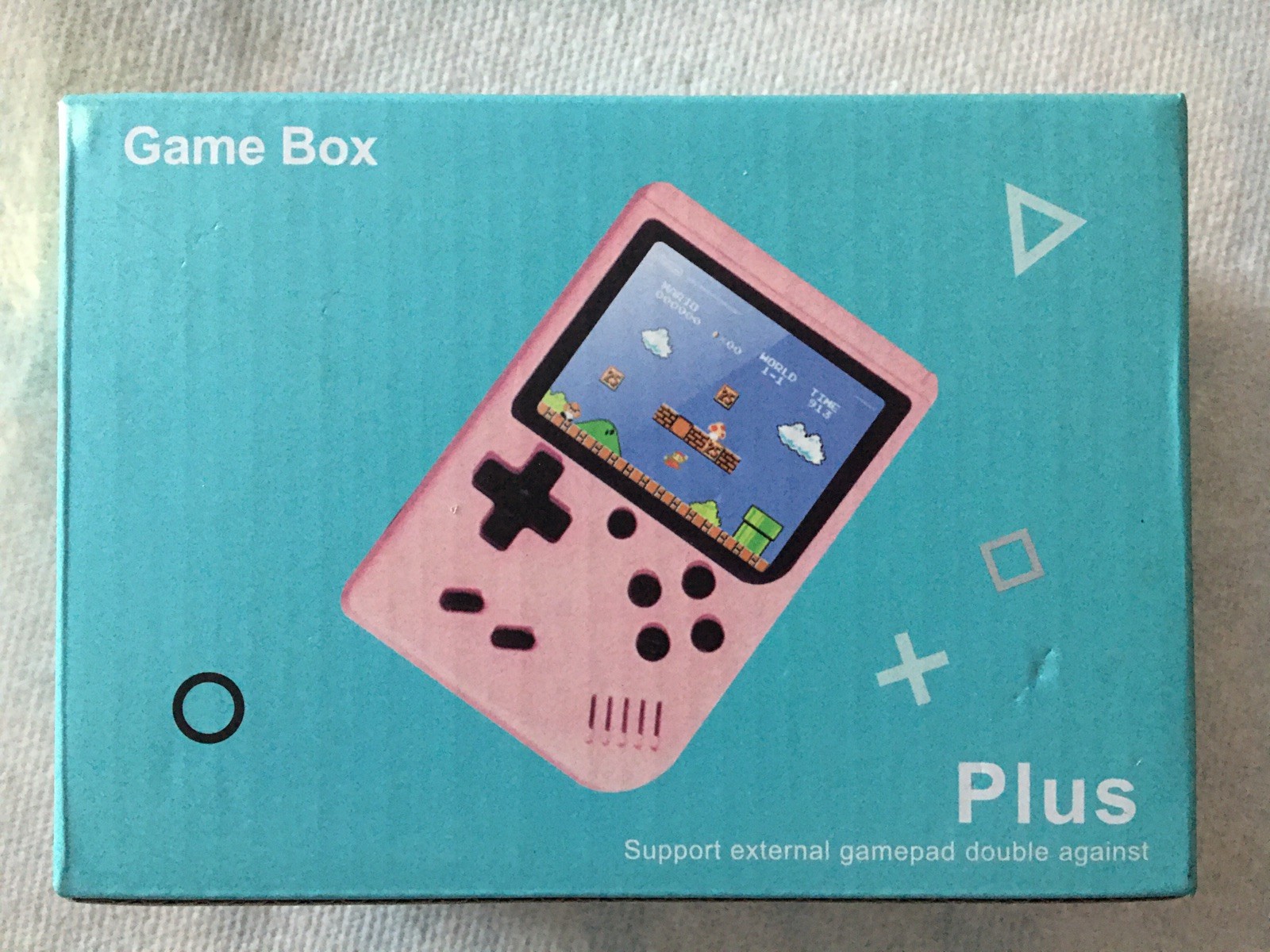 Game Box Plus Handheld Game System – Retro Video Gaming Console with 500 GAMES!!