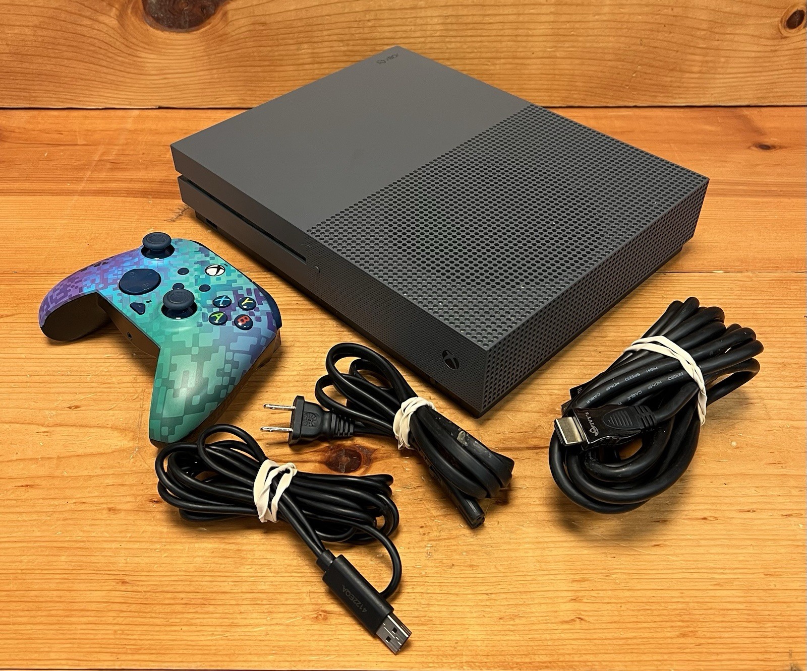 Microsoft Xbox One S 500GB Console Gaming System Gray 1681