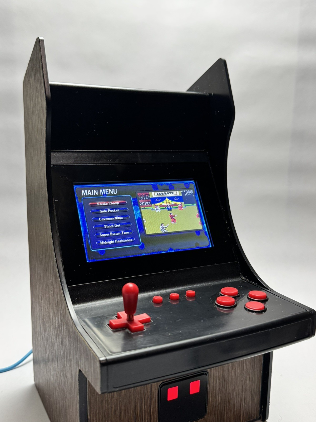 My Arcade Data East CUSTOM Classics 10″ Inch Mini Arcade Machine Cabinet games