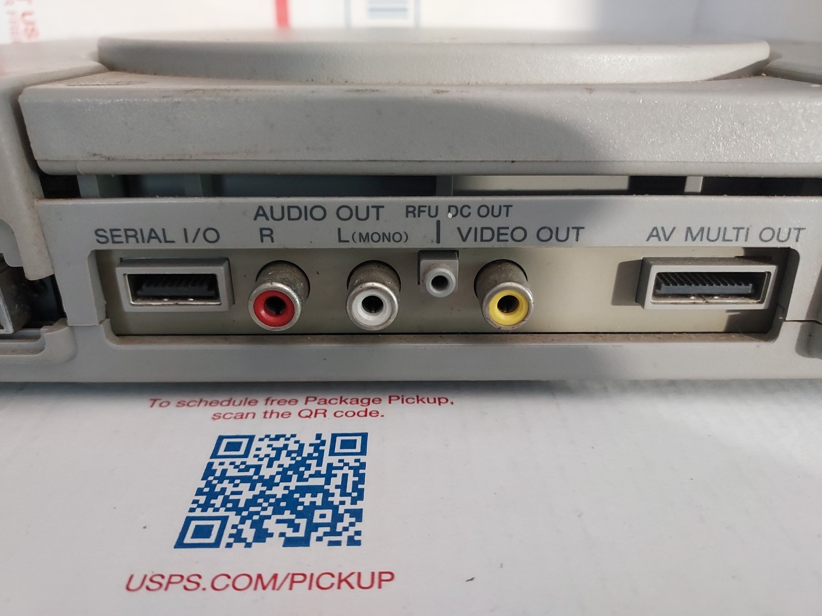 Sony PlayStation PS1 Console Only Powers On, No Power Cord Included – T6#203