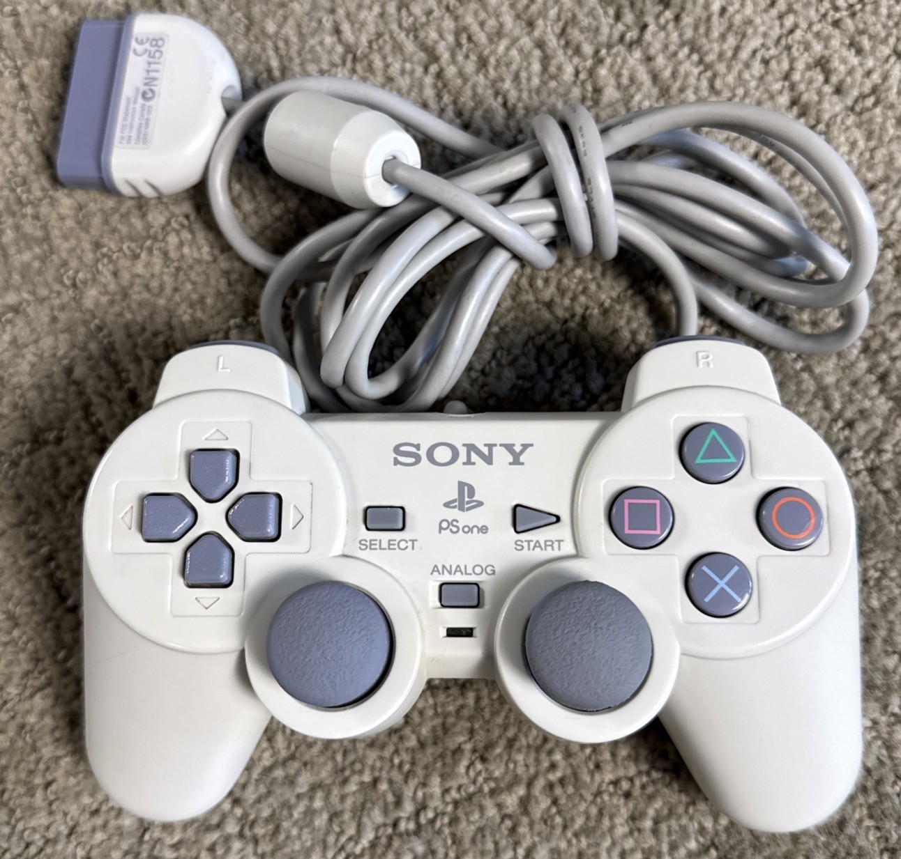 Sony PlayStation 1 PS1 Classic Console SCPH-101 w Controller Complete Tested