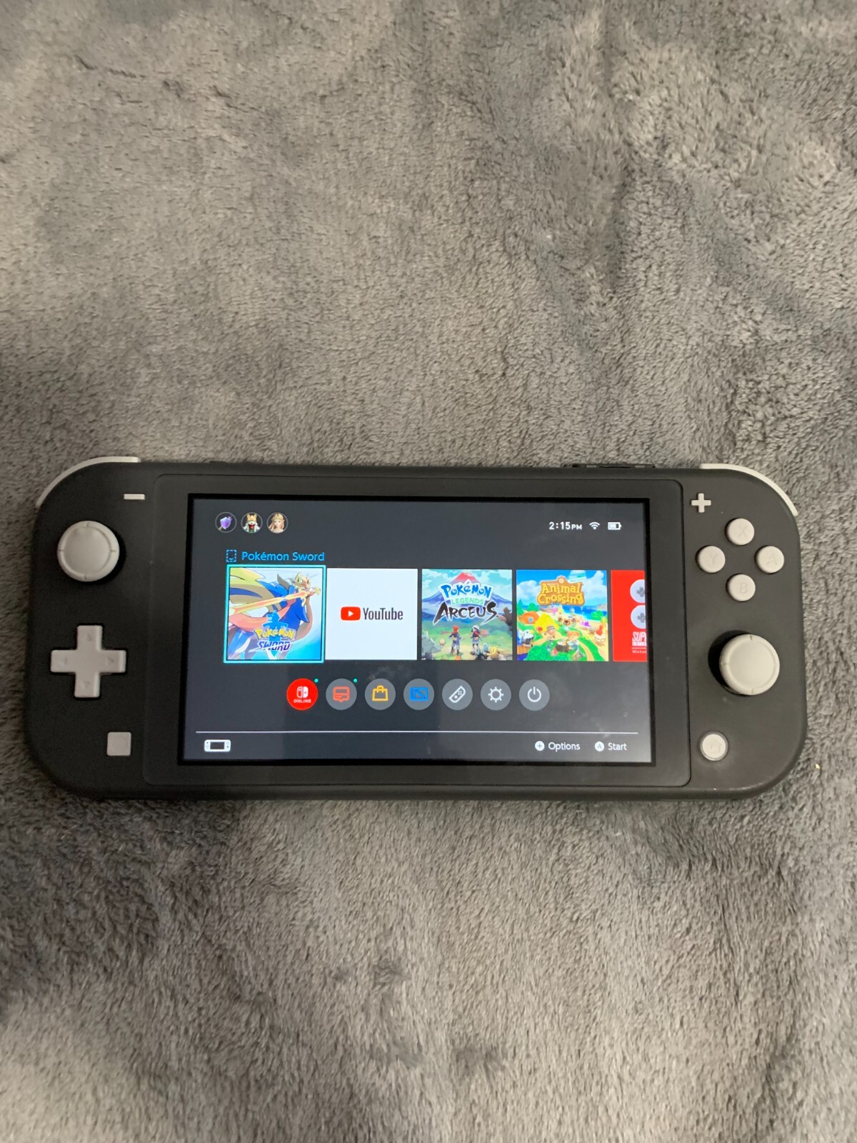 Nintendo Switch Lite Gray Handheld System