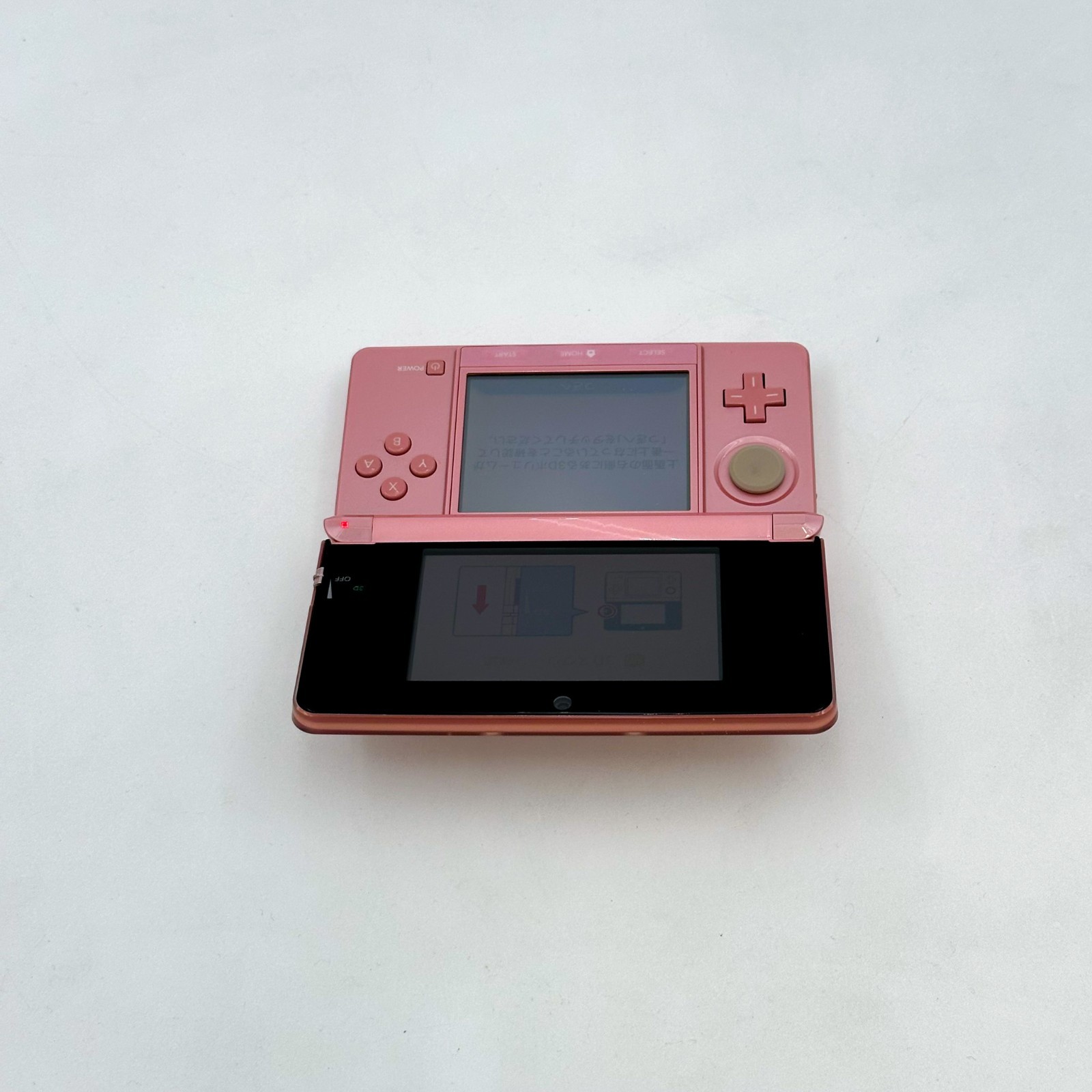 Nintendo 3DS Misty Pink Console Handheld System Japanese ver Good Condition