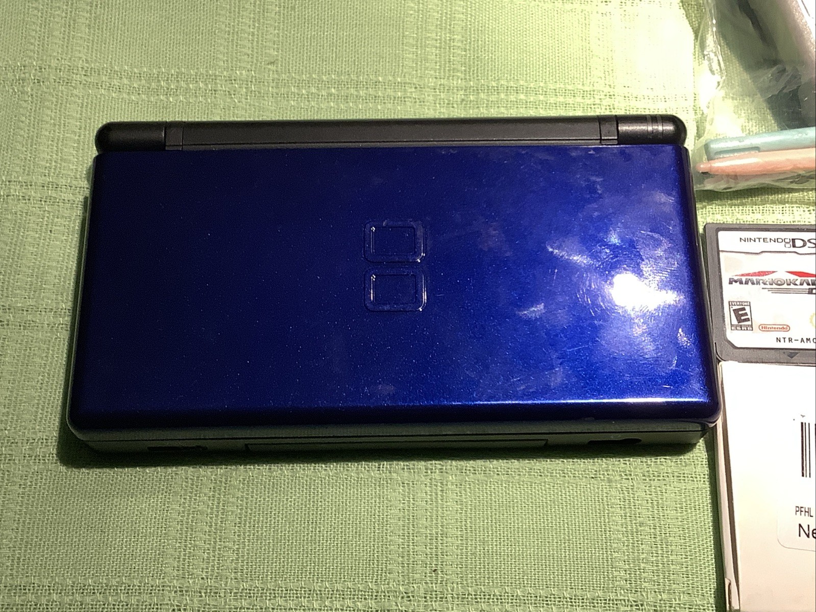 nintendo ds lite With Authentic Mariocart DS Game And New Charger And Battery