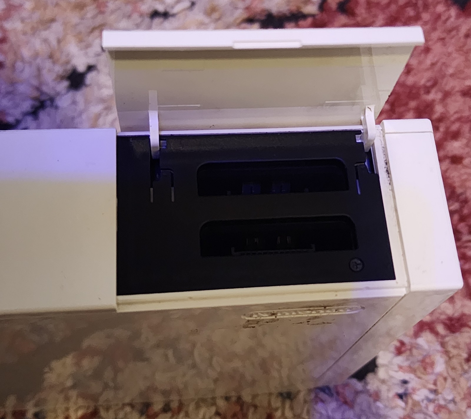 Nintendo Wii Console With 2 Usb Mics Controllers Plugs & Sensor. Not Tested