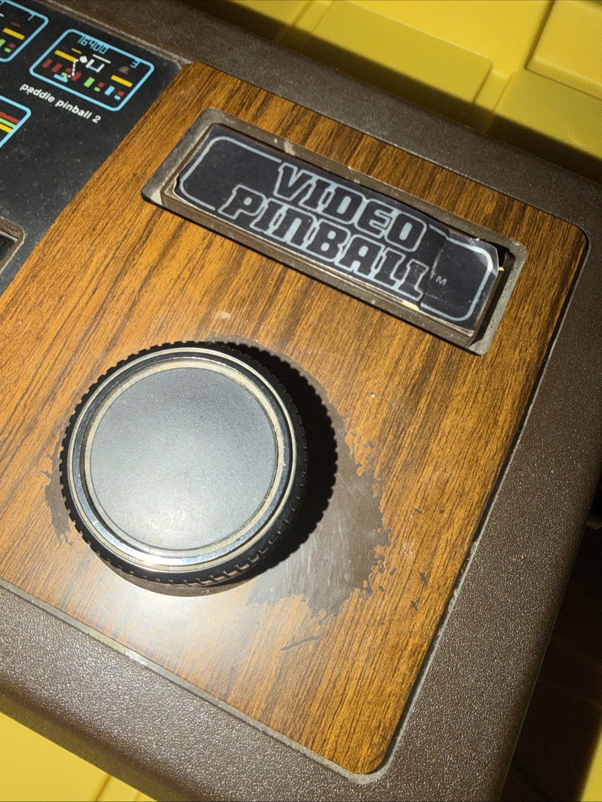 1977 ATARI Video Console Pinball Model C-380 – untested