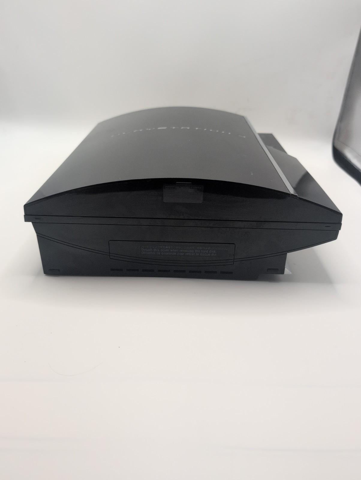 PS3 Fat CECH03 Backwards Comp. Console Only w/Cables Works 2 Day Handle
