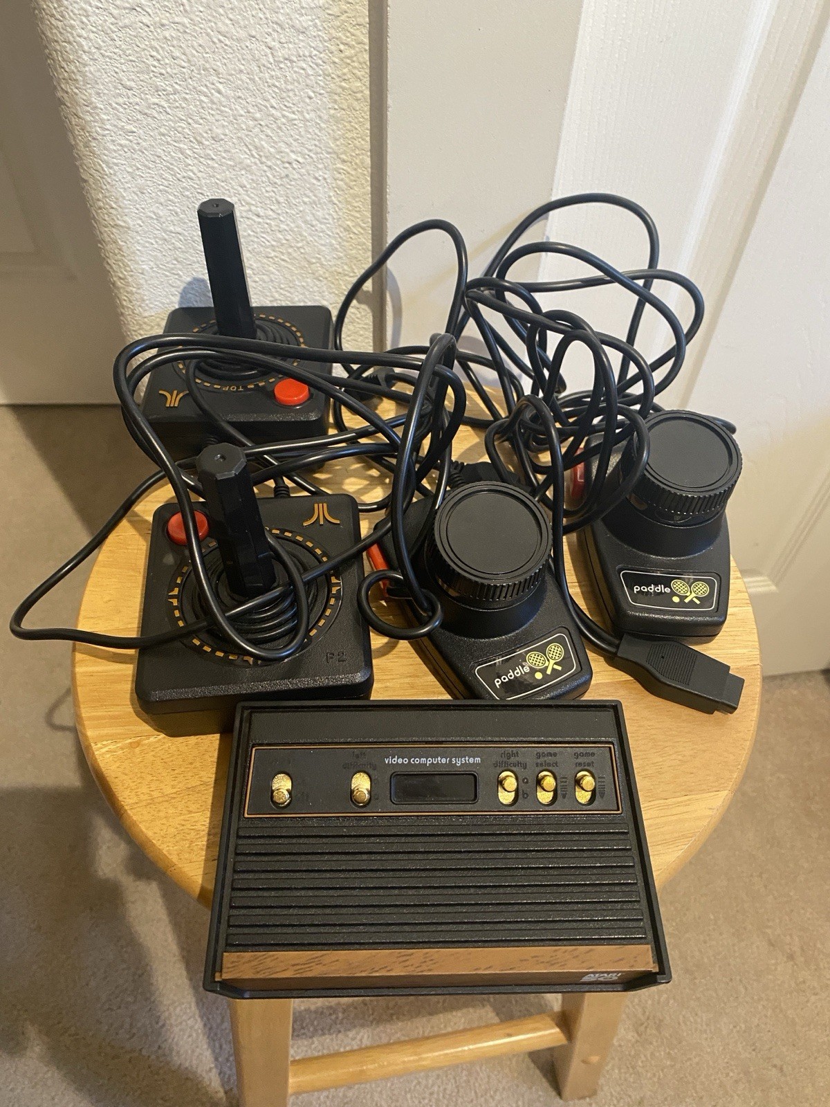 ATARI FLASHBACK GOLD 50 VIDEO COMPUTER SYSTEM CONSOLE W/CONTROLLERS/PADDLES