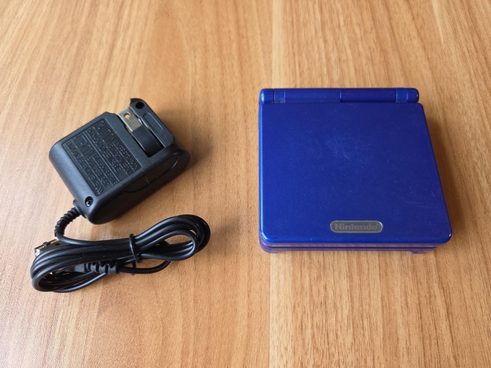 Nintendo Gameboy Advance SP Handheld System Console Cobalt Blue (AGS-001) Tested