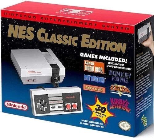 Nintendo NES Classic Edition Mini Console USA New Unopened w 30 games US Stock
