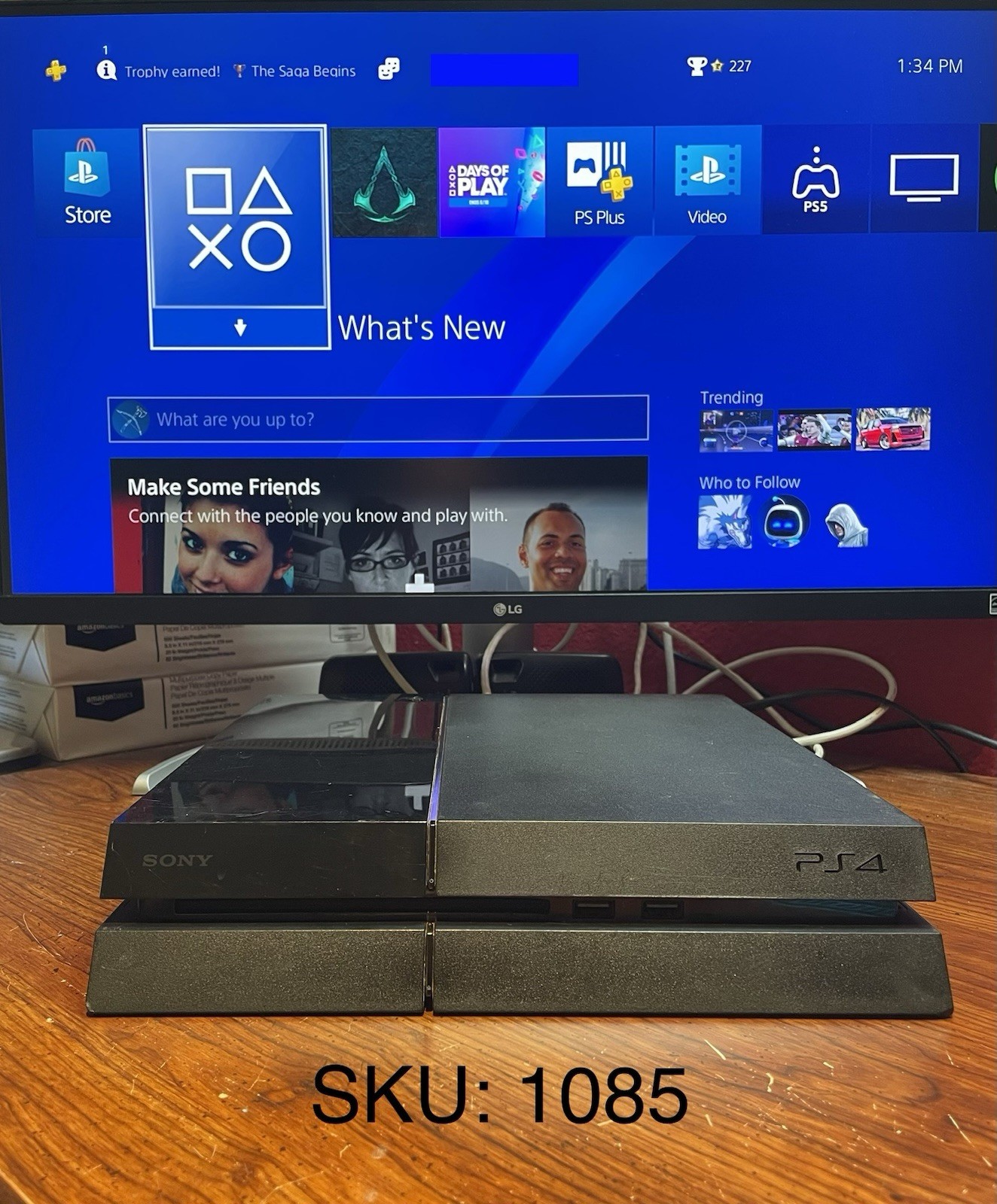 Sony PlayStation 4 Console 500 GB (CUH-1115A)