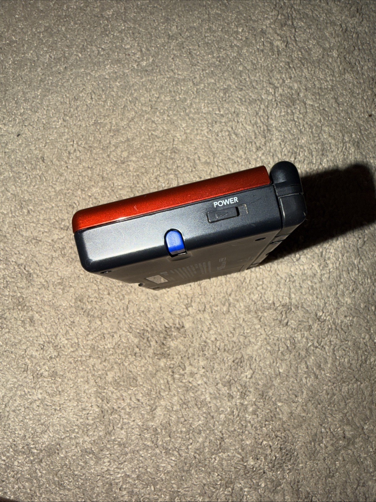 Nintendo DS Lite Crimson Red Tested Working SEE DESCRIPTION