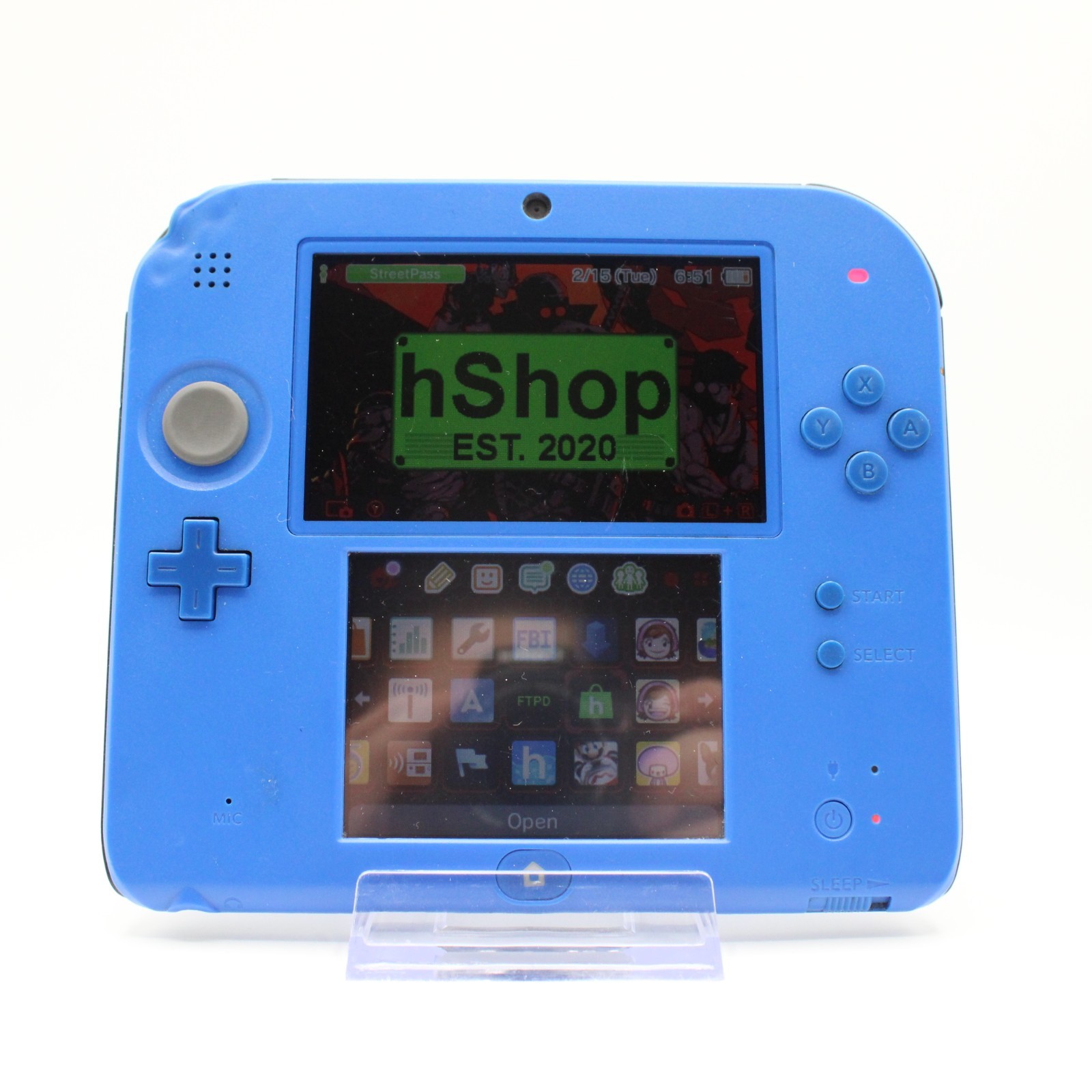 *Bad L Button* Nintendo 2DS Launch Edition – Electric Blue