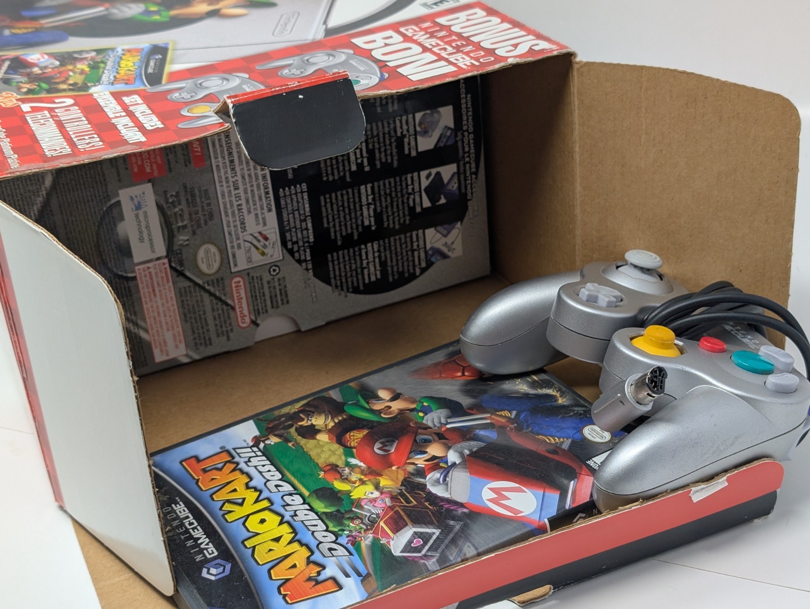 Gamecube Platinum Mario Kart Double Dash – CIB Complete
