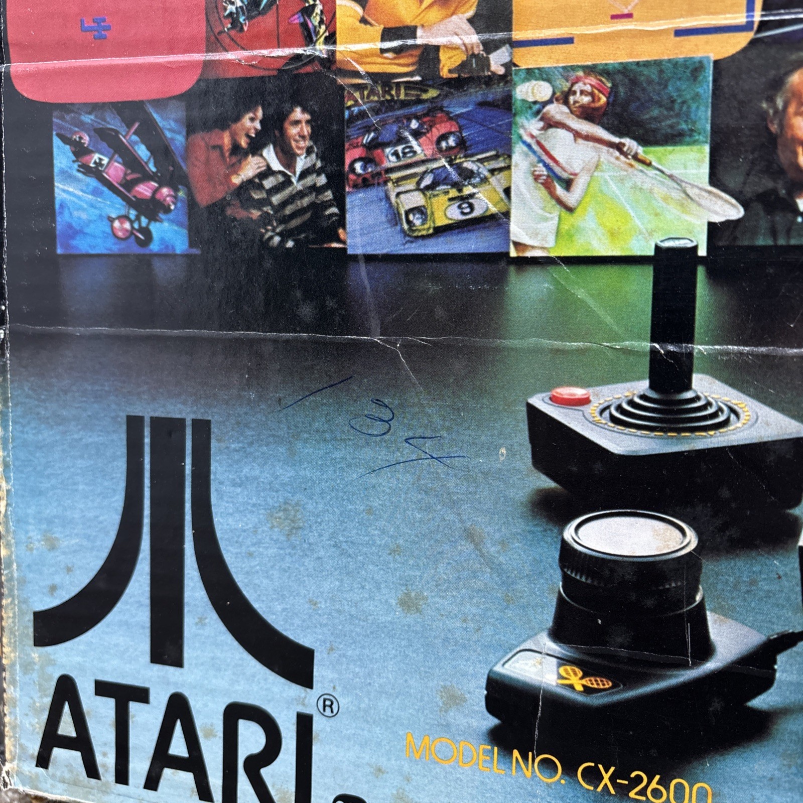 Atari 2600 Heavy Sixer Console In Box Chess Piece Box Tested Works Bundle