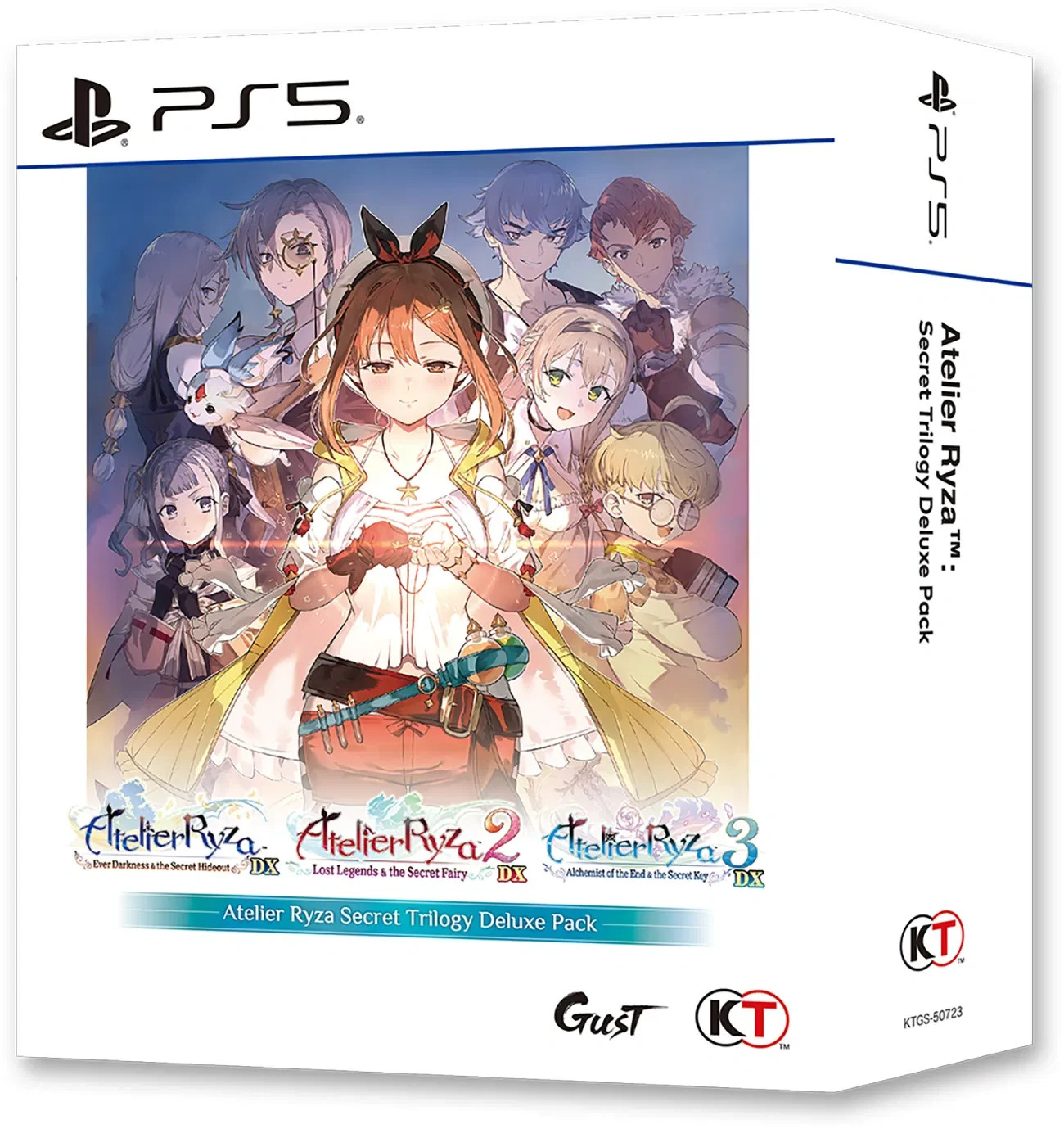 Atelier Ryza Secret Trilogy Deluxe Pack / DX PS5 [Playstation 5] New Sealed Pack