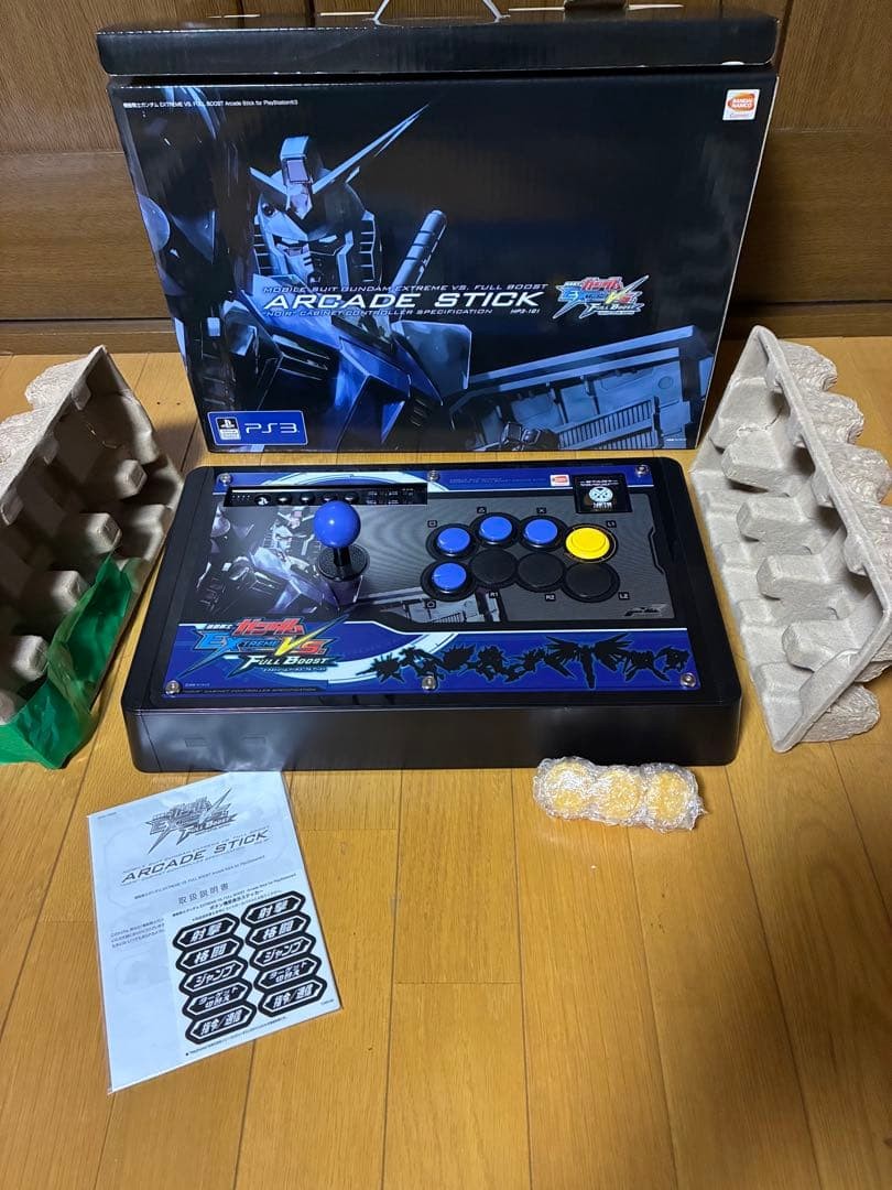 Mobile Suit Gundam Extreme Vs Full Boost Arcade Stick Sony PlayStation 3 PS3 Jp