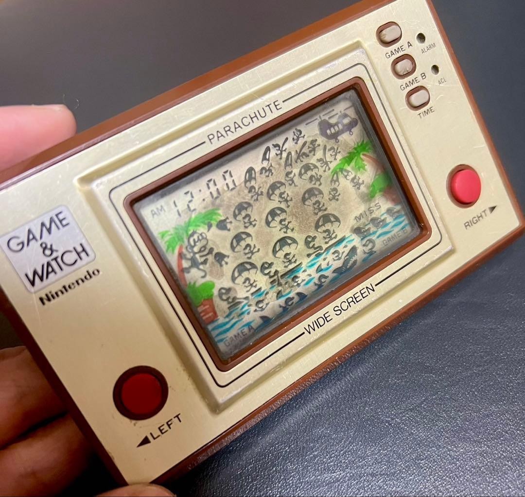 Nintendo Game & Watch Parachute PR-21 1981 Vintage Game Watch Tested Working