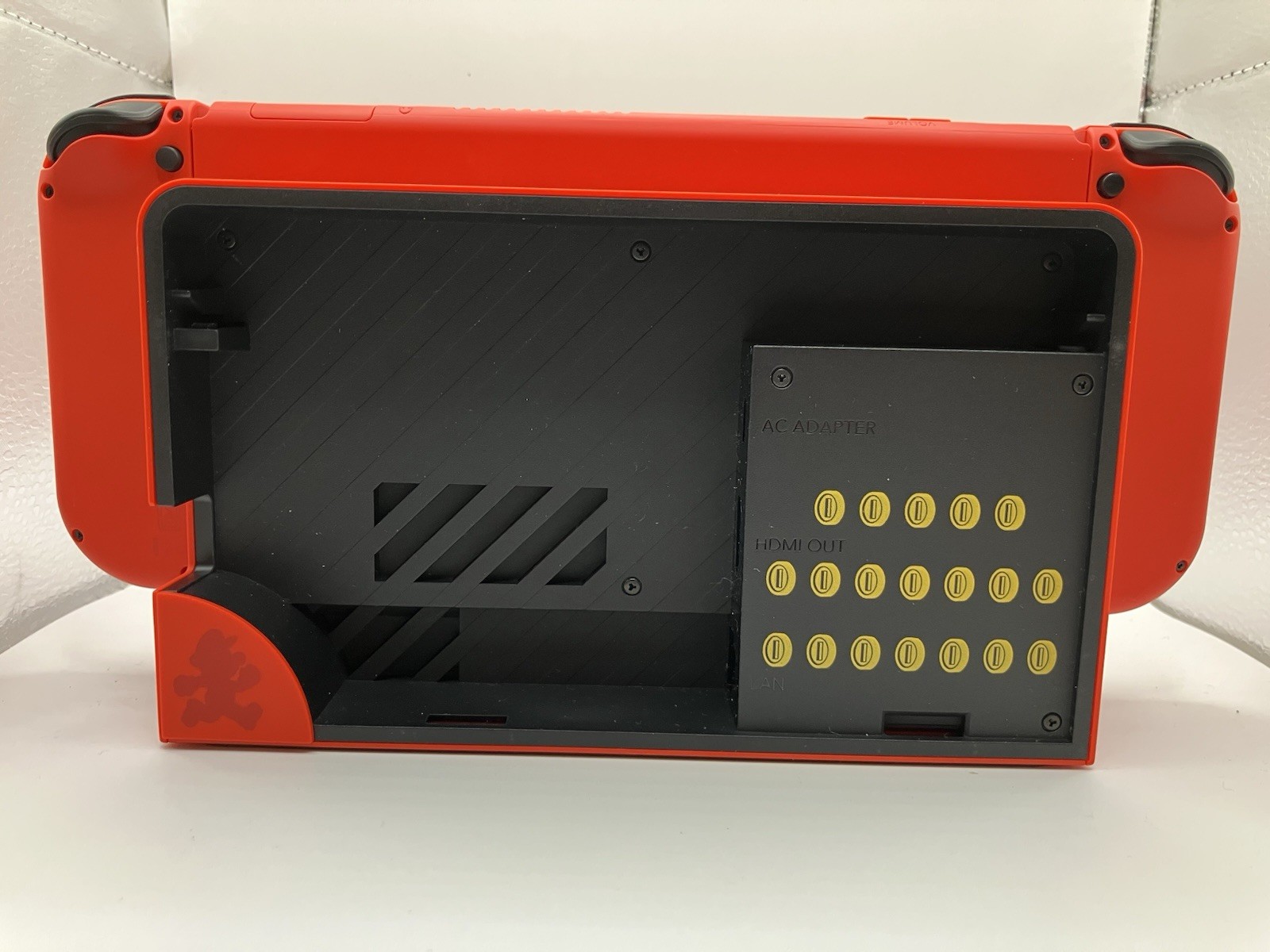 Nintendo Switch OLED Console RED MARIO EDITION With Dock And New Carrying Case