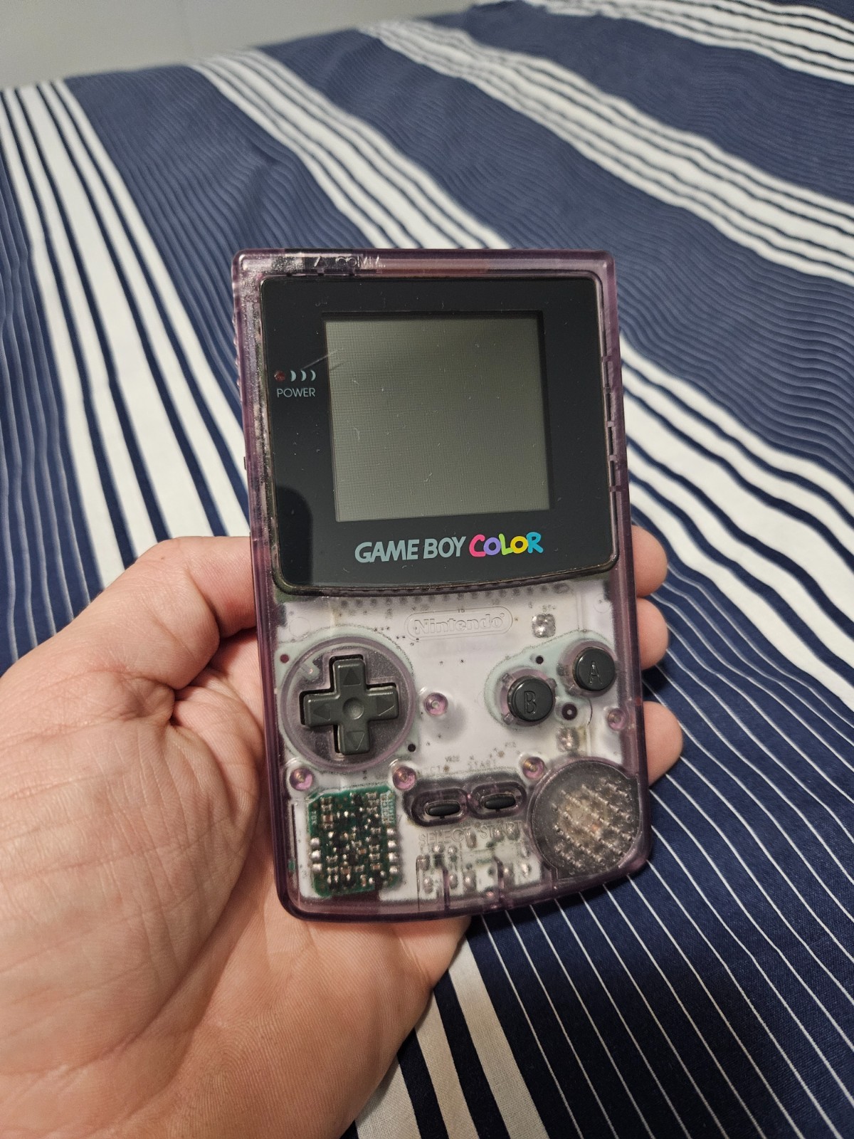 Nintendo Game Boy Color Handheld System – Atomic Purple