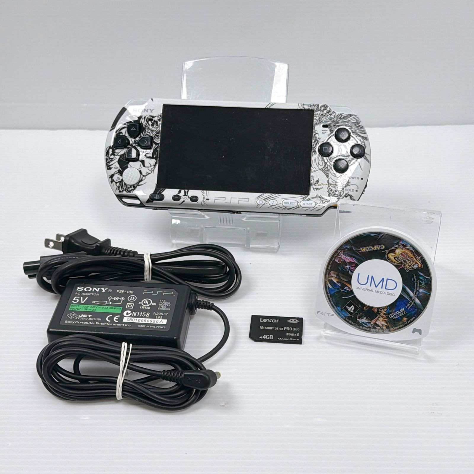 SONY PS Portable PSP-3000 Dissidia Duodecim Final Fantasy FW6.60 Excellent