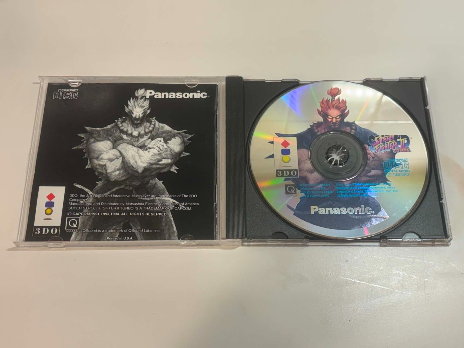 Panasonic 3DO FZ-10, Street Fighter II Turbo, Primal Rage, Blade Force, + MORE
