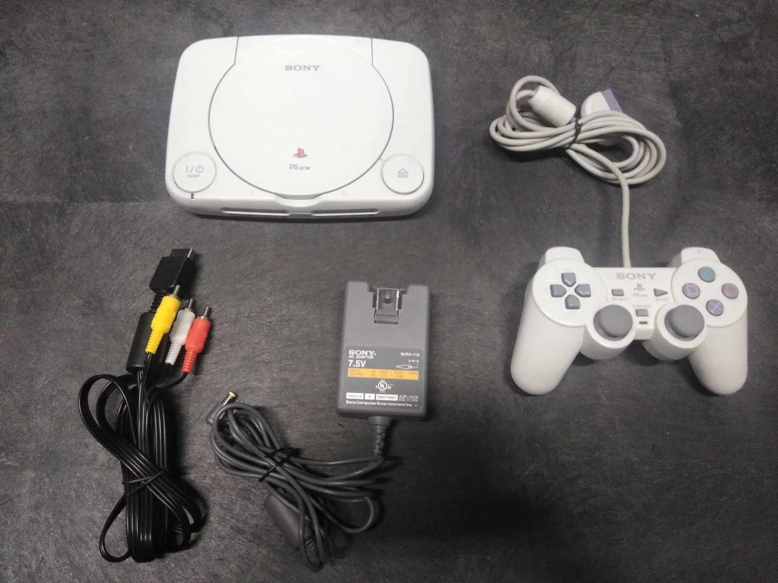 Sony Playstation PS One System Video Game Console Tested