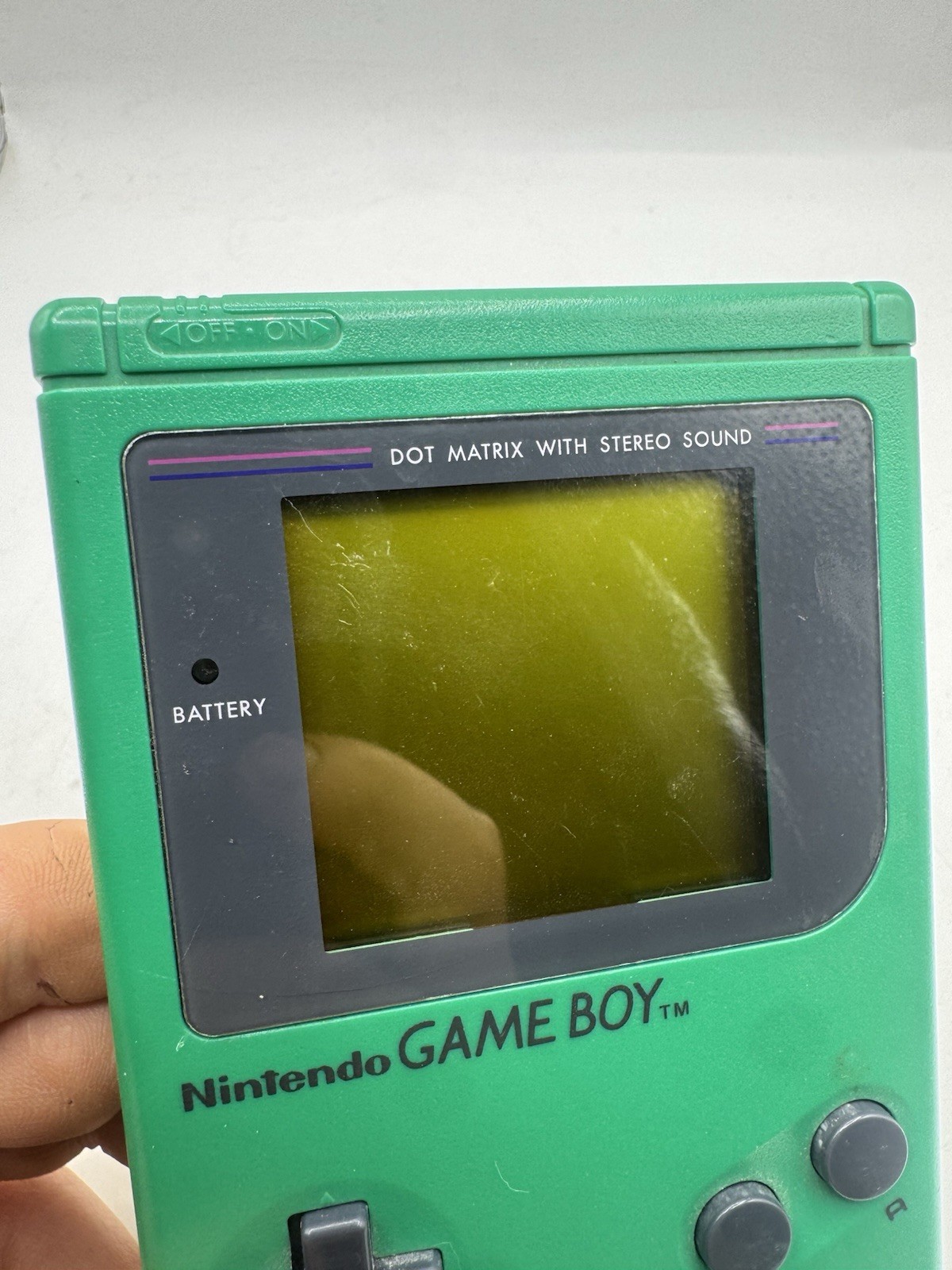 Nintendo Gameboy – Play It Loud Green – Tested & Works