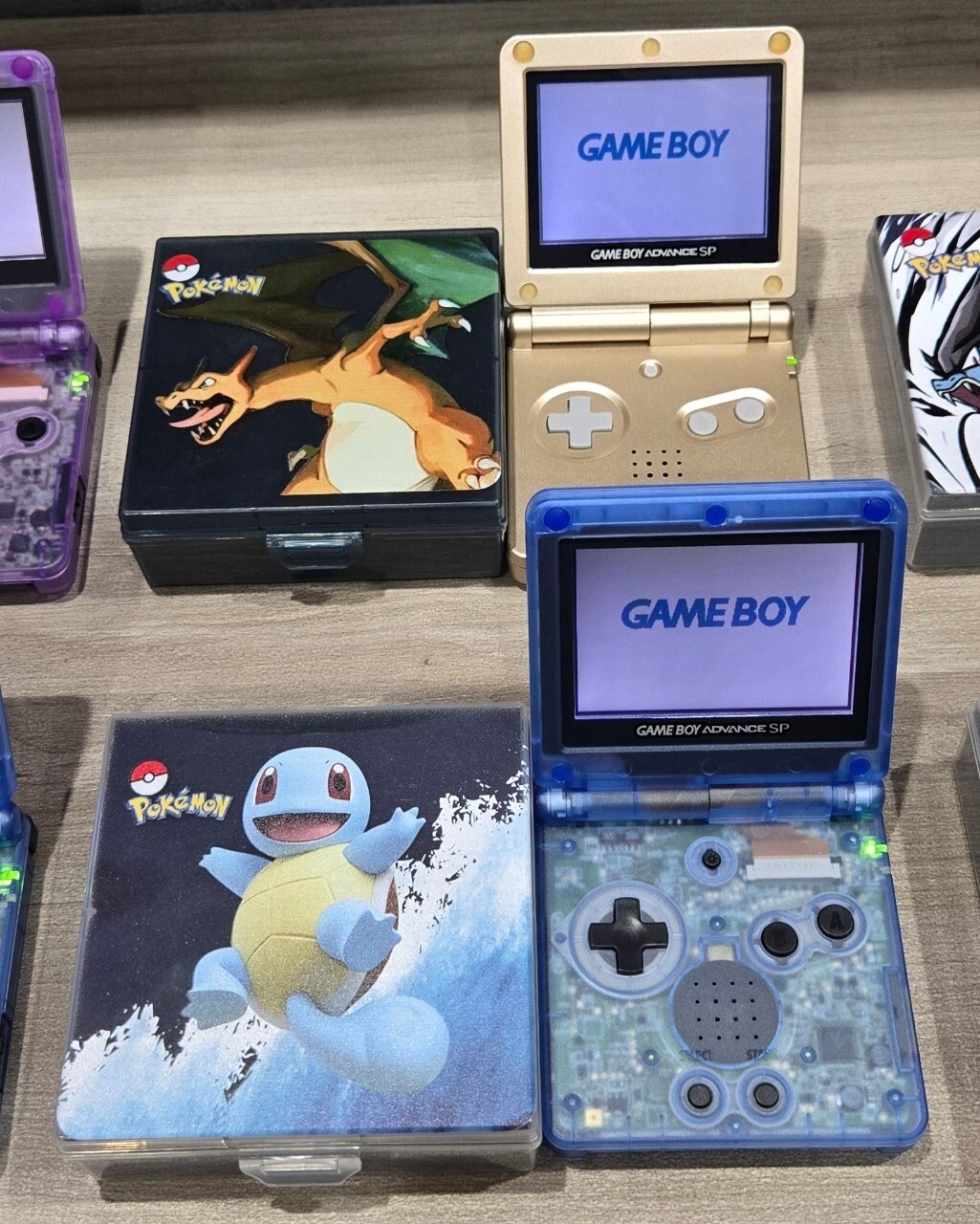 Nintendo Gameboy Advance SP Pokémon Reshell Choose your favorite color