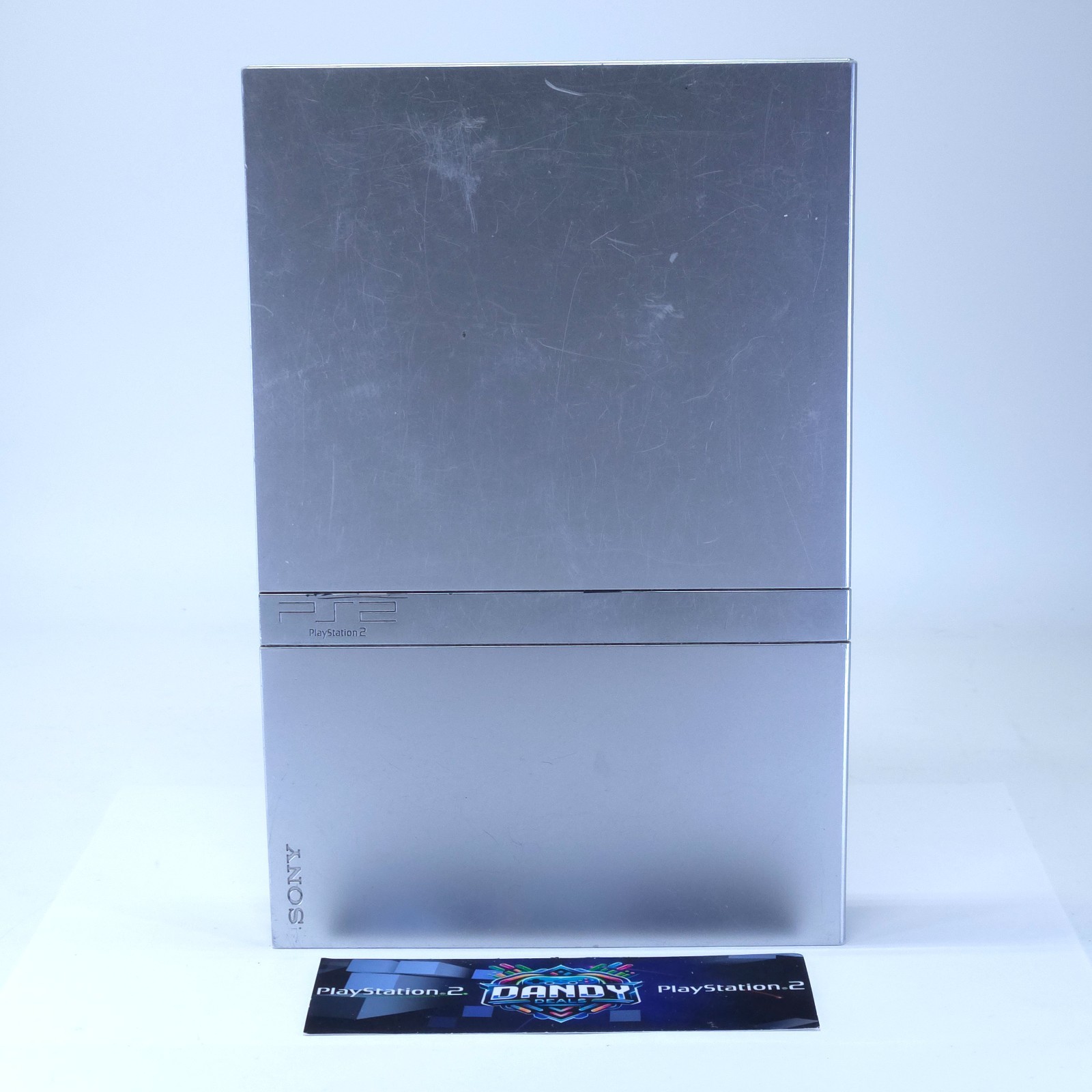 PS2 Console Slim Playstation 2 Silver – FOR PARTS/REPAIR – No Power