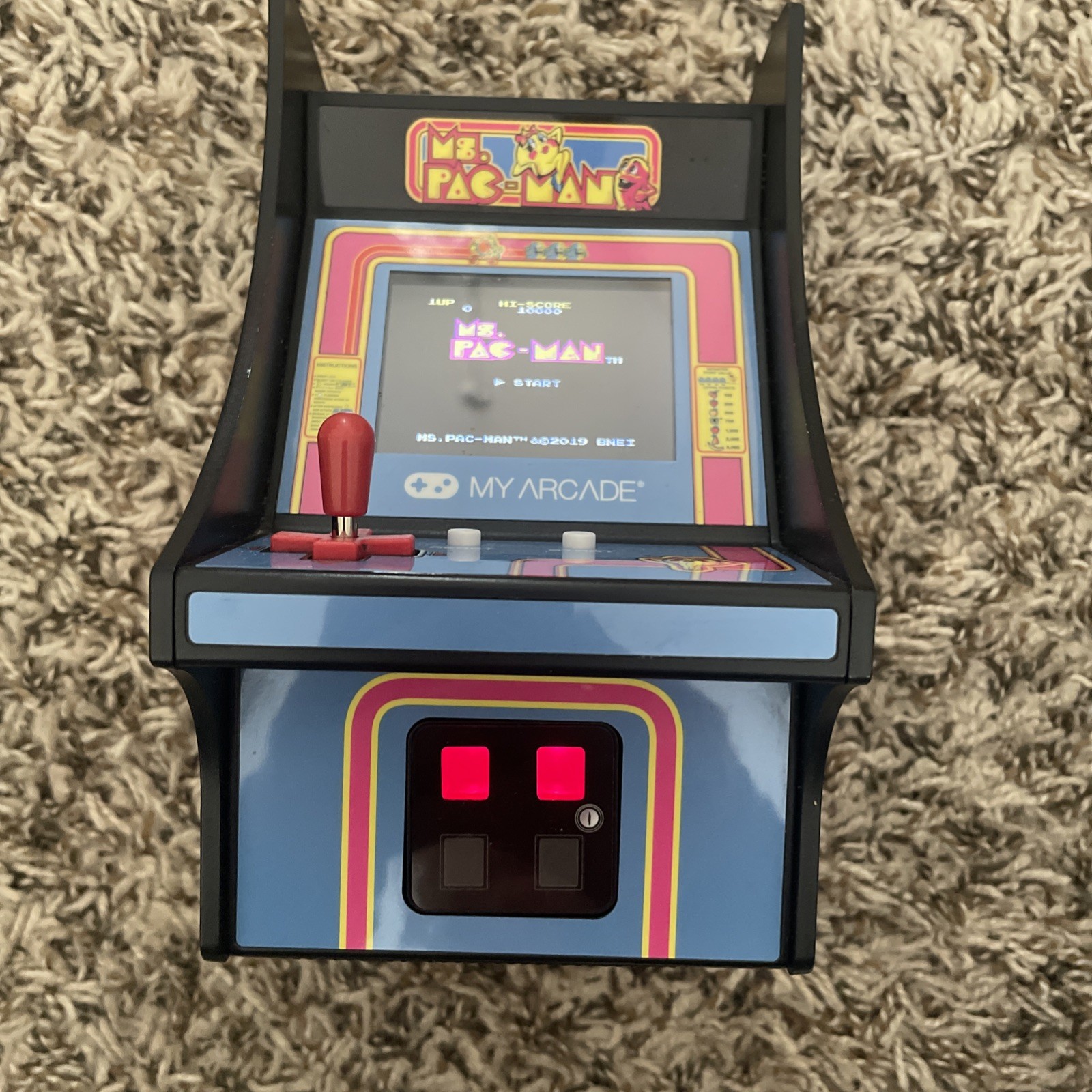 My Arcade Ms.Pac-Man Micro Player – Blue/Pink