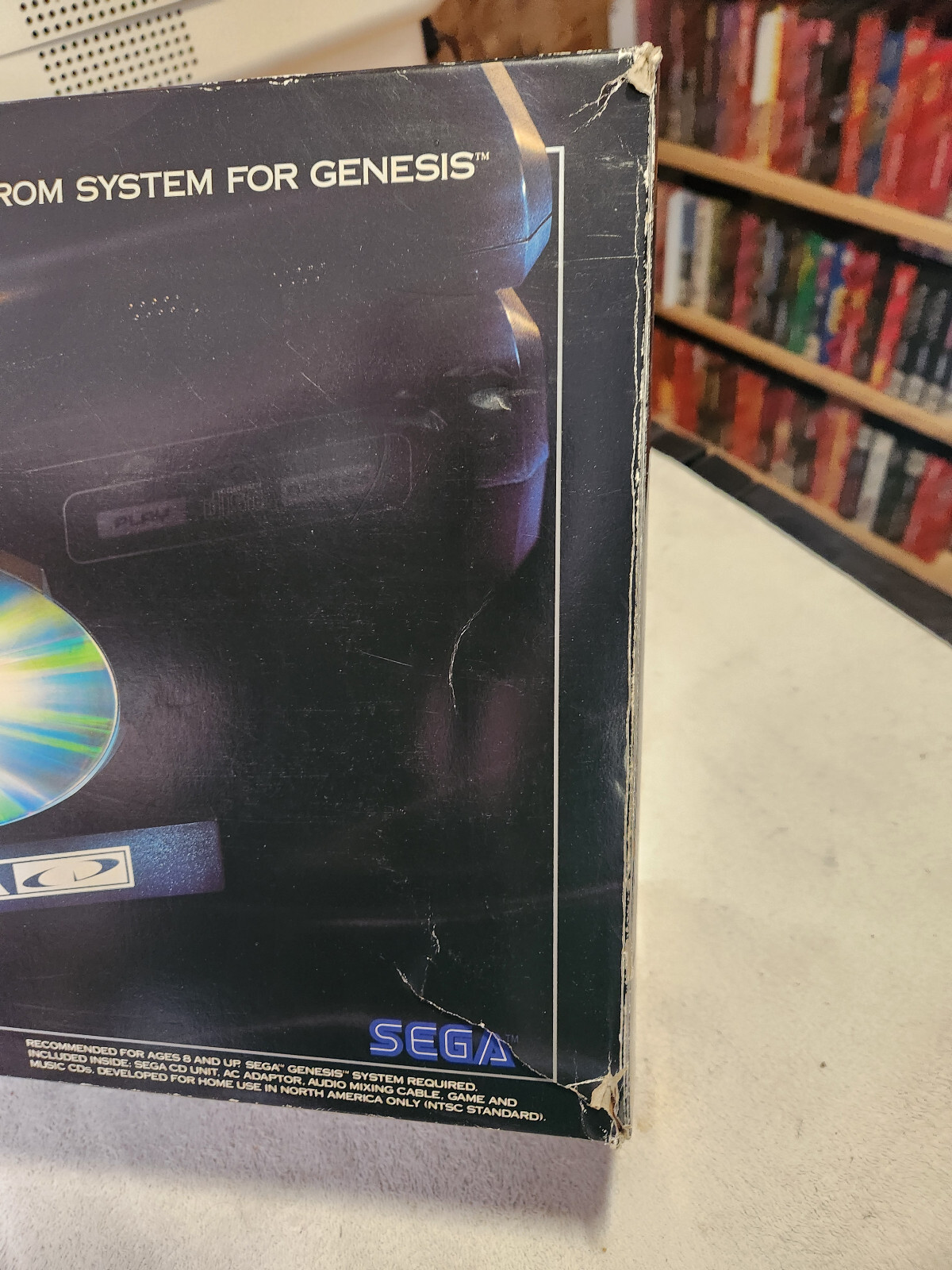SEGA CD “Front Loading Model 1 Console” COMPLETE in Box! Very RARE! TESTED/XLNT!