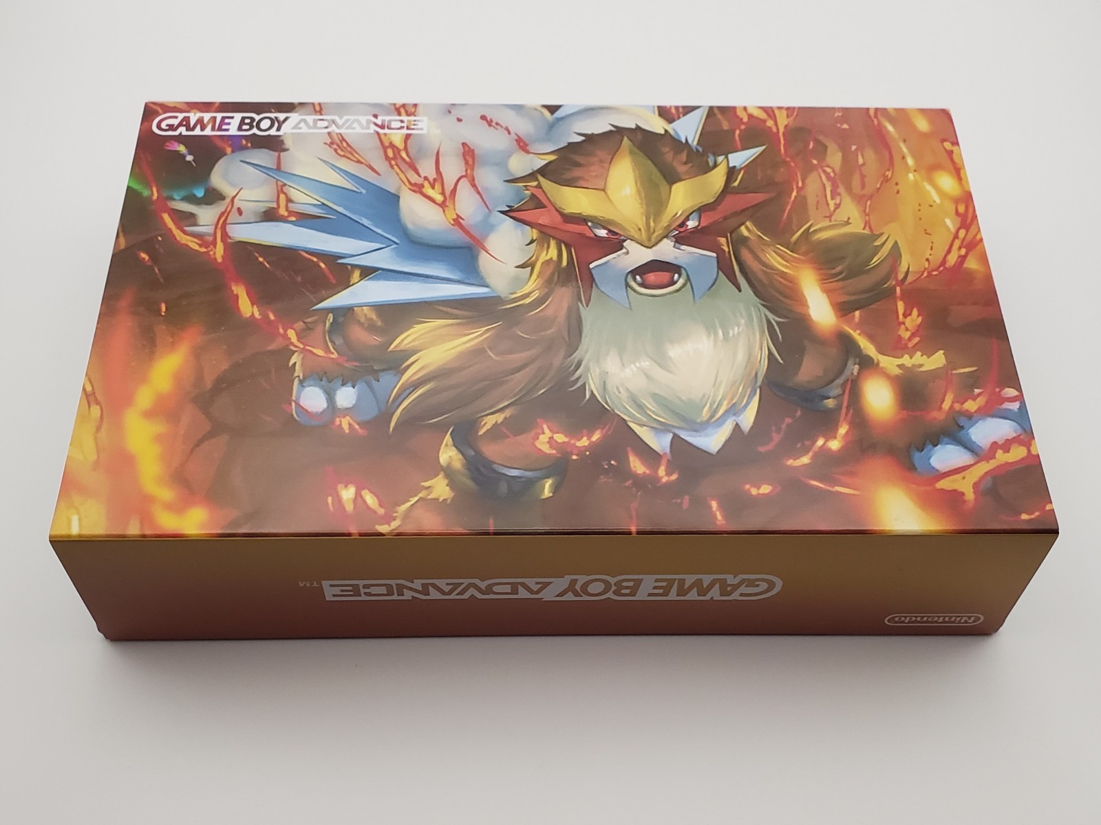 Entei Game Boy Advance, Funnyplaying Backlit IPS Screen Clear Red Pokemon Theme