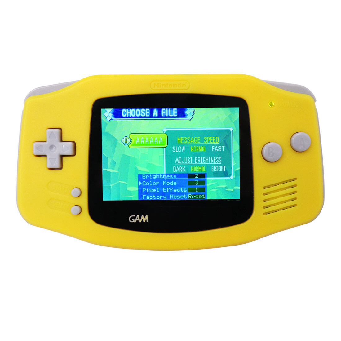V5 Rechargeable IPS 15 Levels Brightness Backlight Mod Game Boy Advance Console