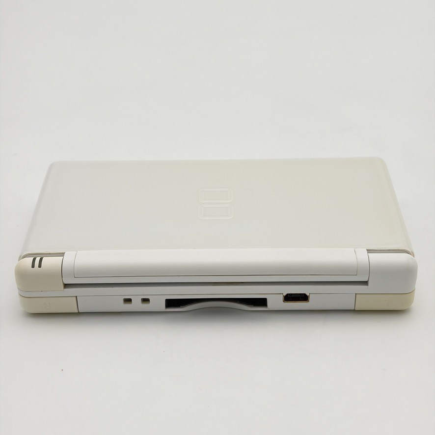 Nintendo DS Lite Crystal White Console Complete w/ Box Region Free Japanese Menu