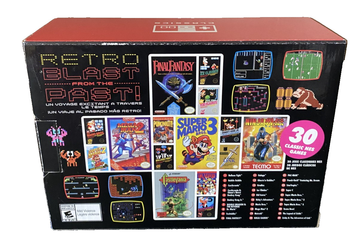 Authentic Nintendo Classic Edition NES Mini Game Console USA New Open Box READ