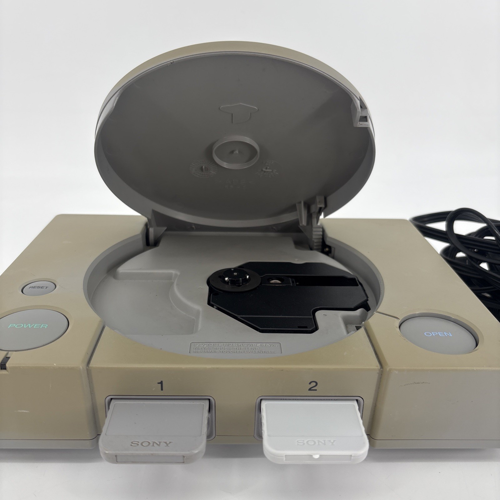 Sony PlayStation 1 PS1 Console, Cables And Memory SCPH-5501 (Tested and Working)