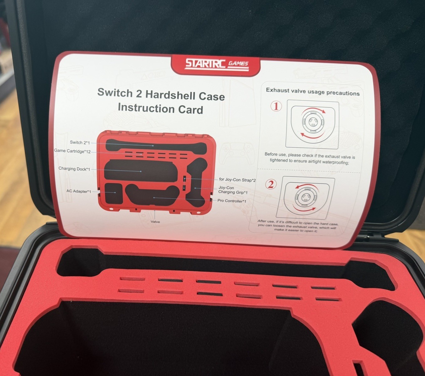 Nintendo Switch Neon Red & Blue Joy-Con with Dock and Charger. Launch model