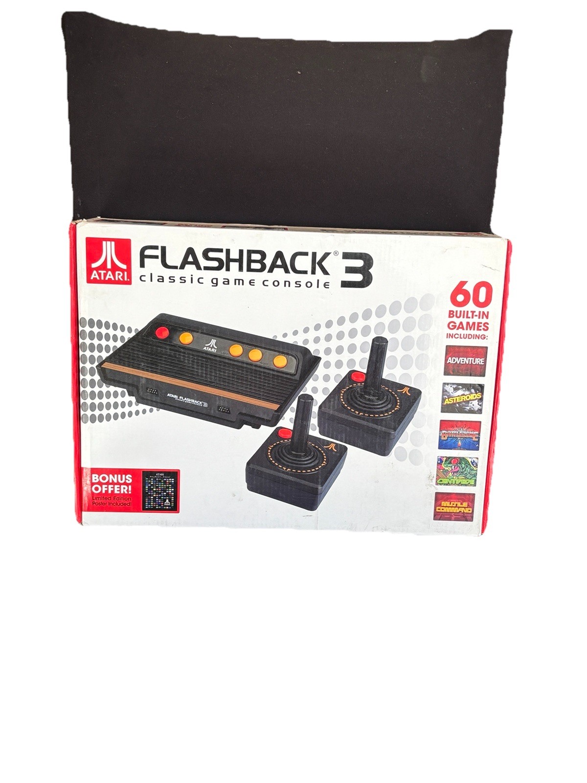 Atari Flashback 3 Classic Game Console 60 Built In Games New Open Box 2007 Retro