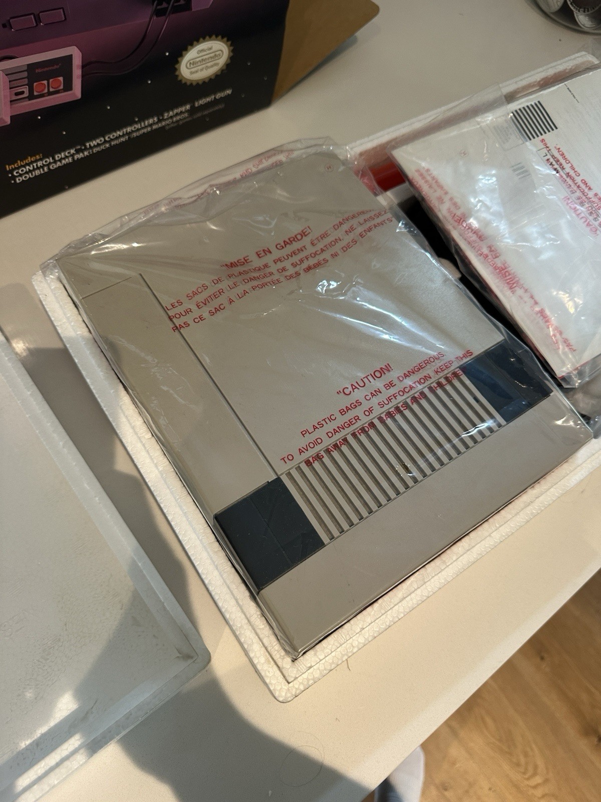 Nintendo Entertainment System NES Action Set 1987 Complete CIB Tested Clean
