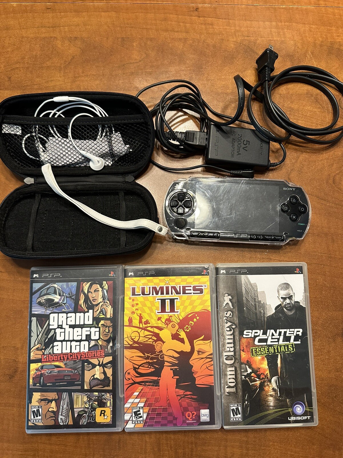 Original PSP 1001 with 3 games And Accessories