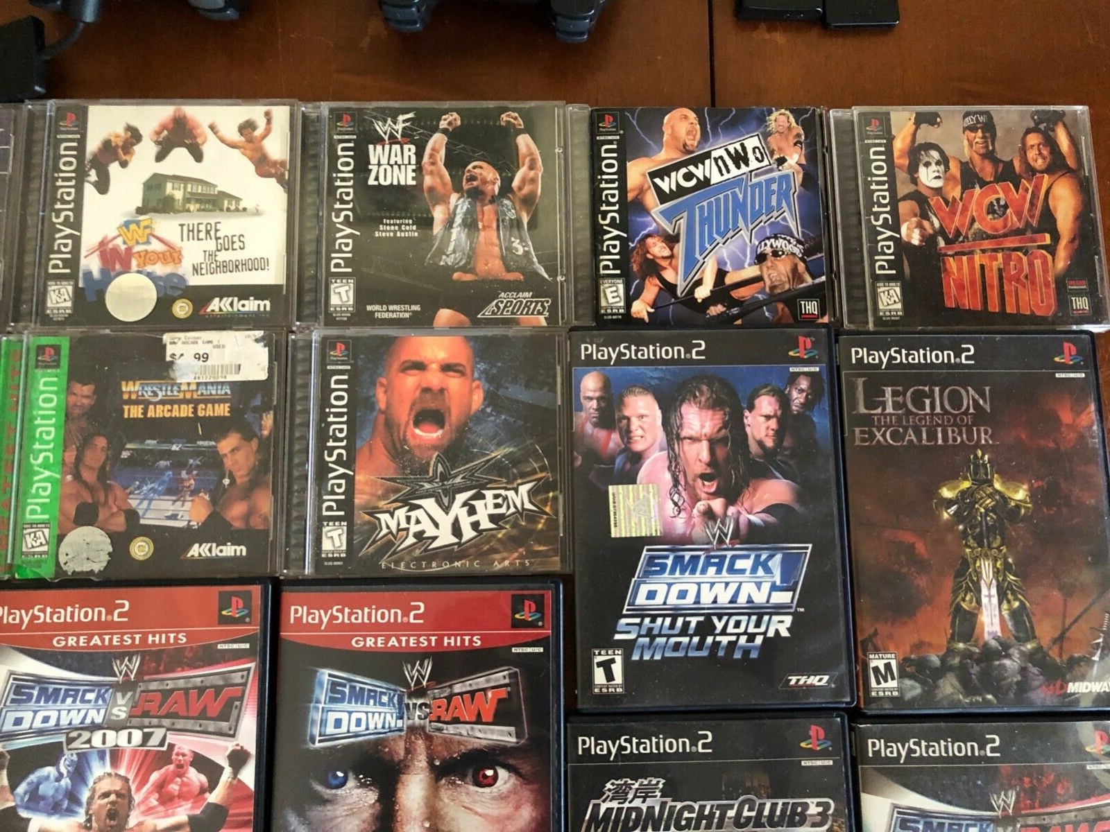 Sony PlayStation 2  w/ 19 games included